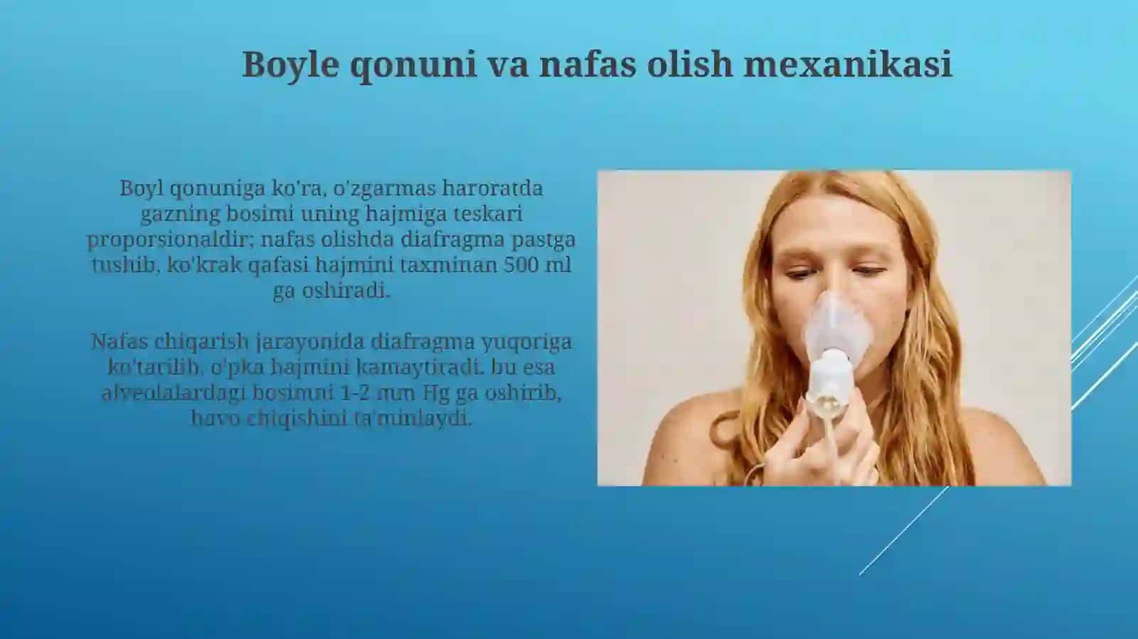 Nafas olish jarayonidagi bosim va hajm ozgarishlarning fizik asoslari 4
