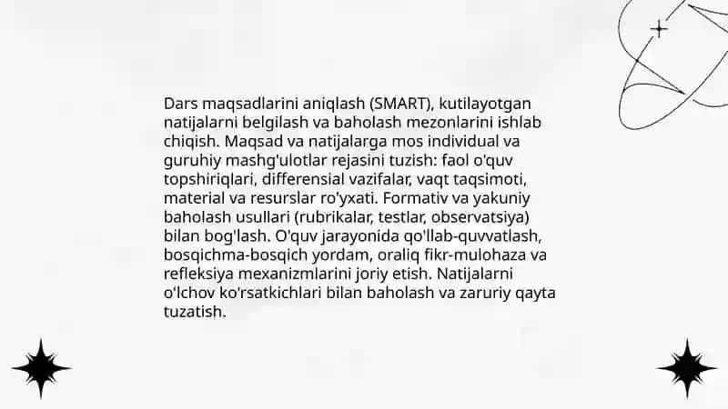 Individual va guruhiy mashg'ulotlarni tashkil qilish metodikasi 4