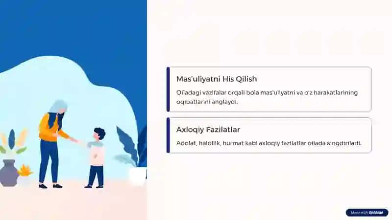 Oila tarbiyasining shaxs kamolotidagi o‘rni va ahamiyati 4