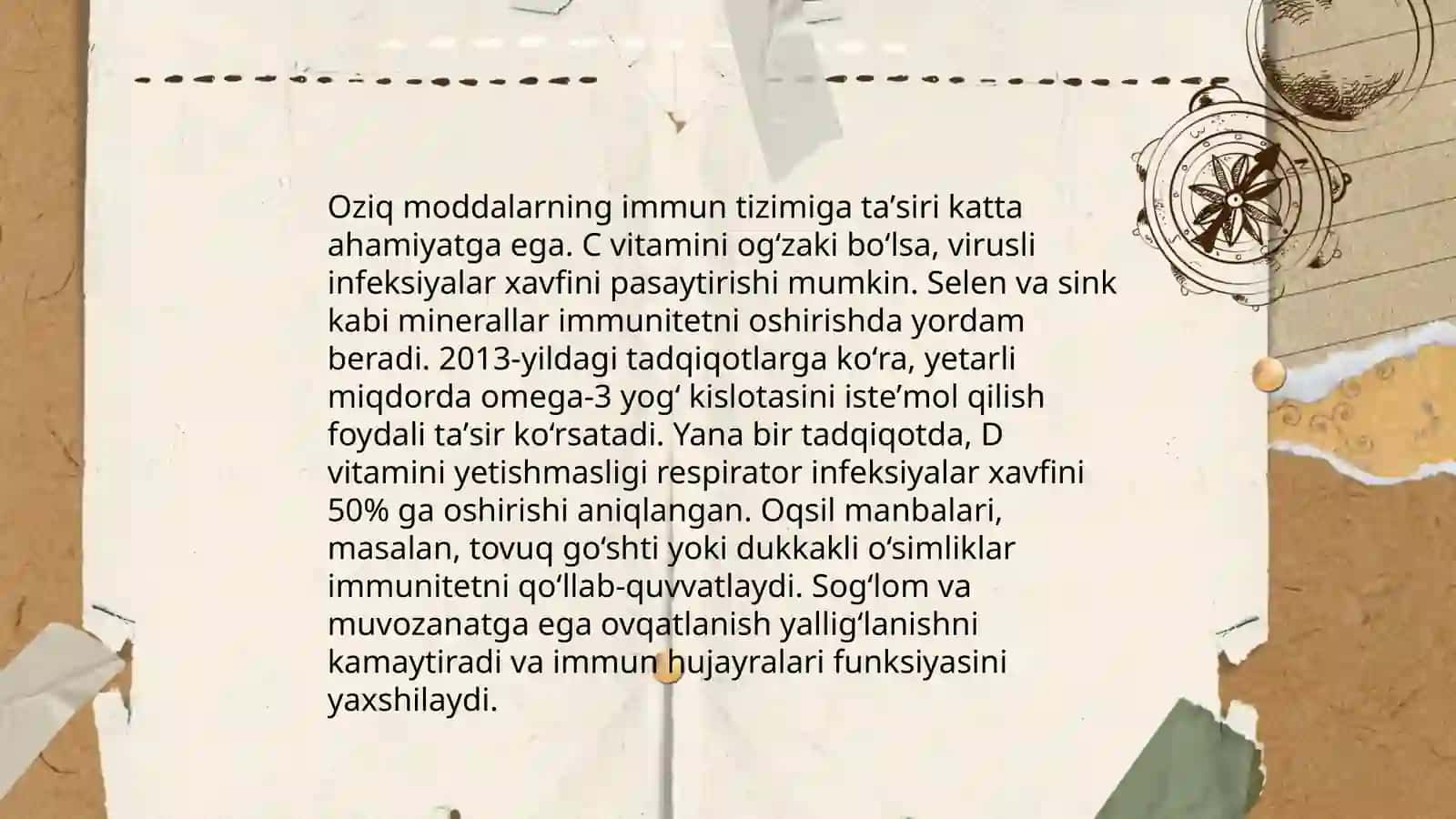 Ovqatlanishning organizmga taʼsiri 4