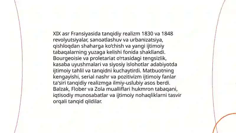 Fransiyada tanqidiy realizm adabiyoti 4