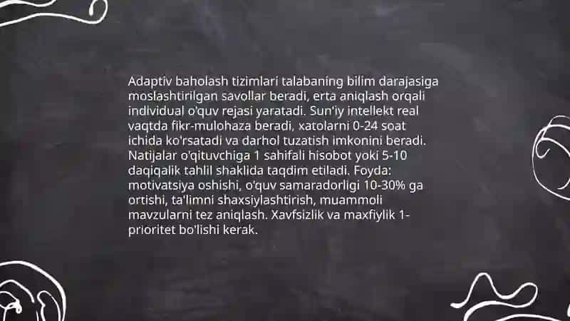 Boshlang'ich ta'limda sun'iy intellektdan foydalanish imkoniyatlari 4