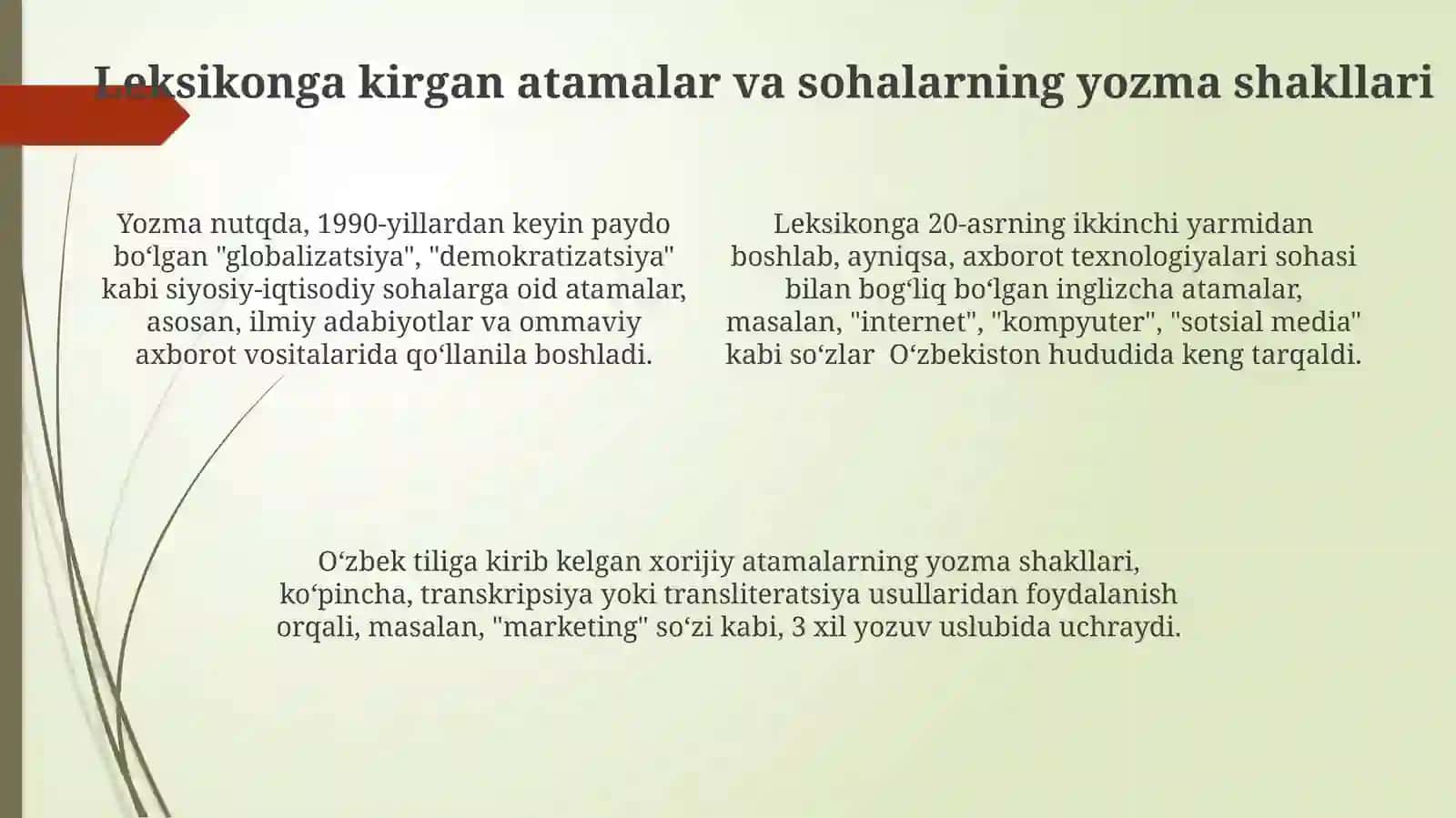 ChetdankirganatamavasohasoʻzlariniOgʻzakivayozmashaklinitushintirish 4