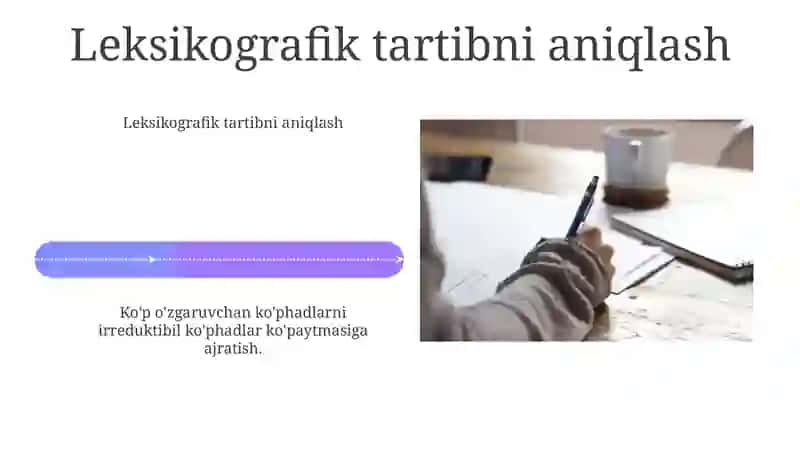 Ko'p o'zgaruvchili ko‘phadlarni yozish 4