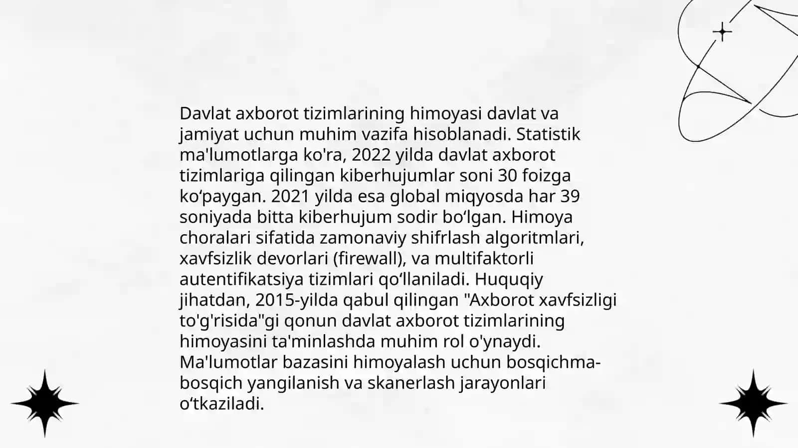 Kiberavfsizlikning davlat siyosatidagi orni 4