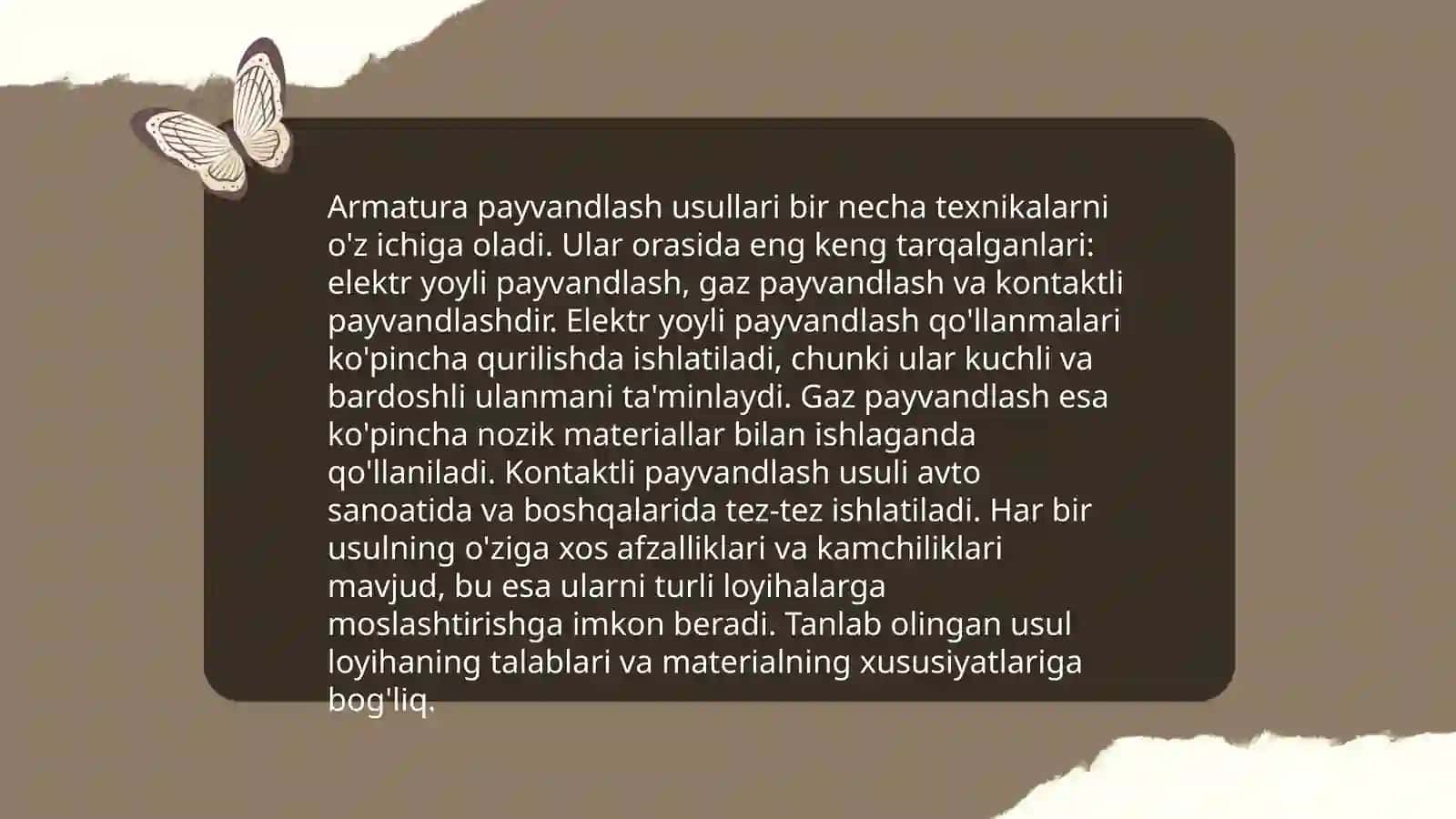 Armaturalarni tutashtirish uchun payvandlovchi mashinalar 4