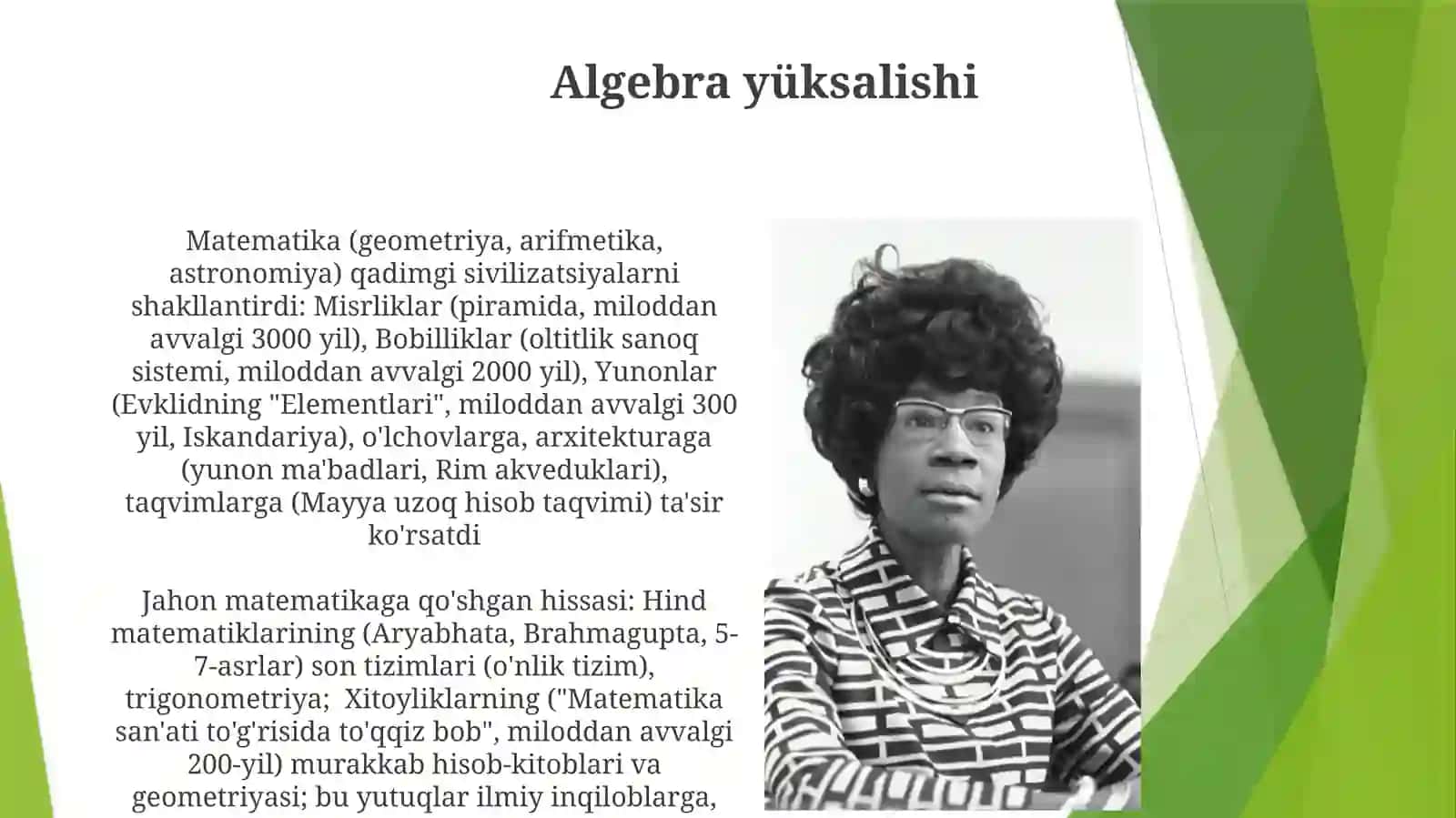 Matematika va Ilmiy Inqilob 4