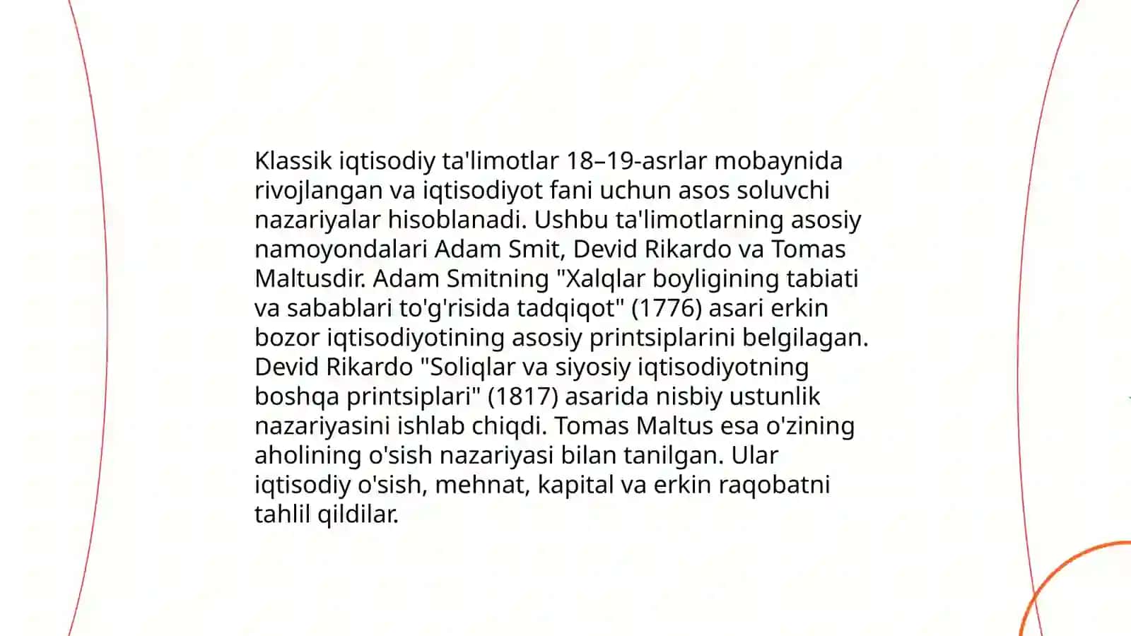 Iqtisodiy ta'limotlar tarixi 4
