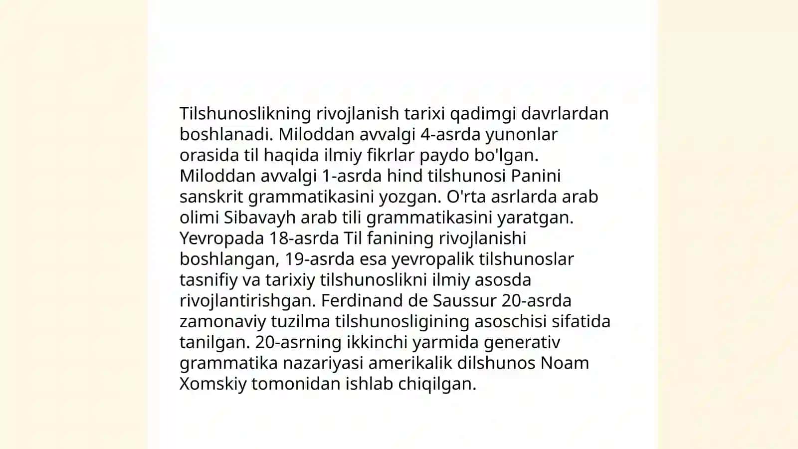 Tilshunoslik tarixidagi maktablar va yo’nalishlar 4
