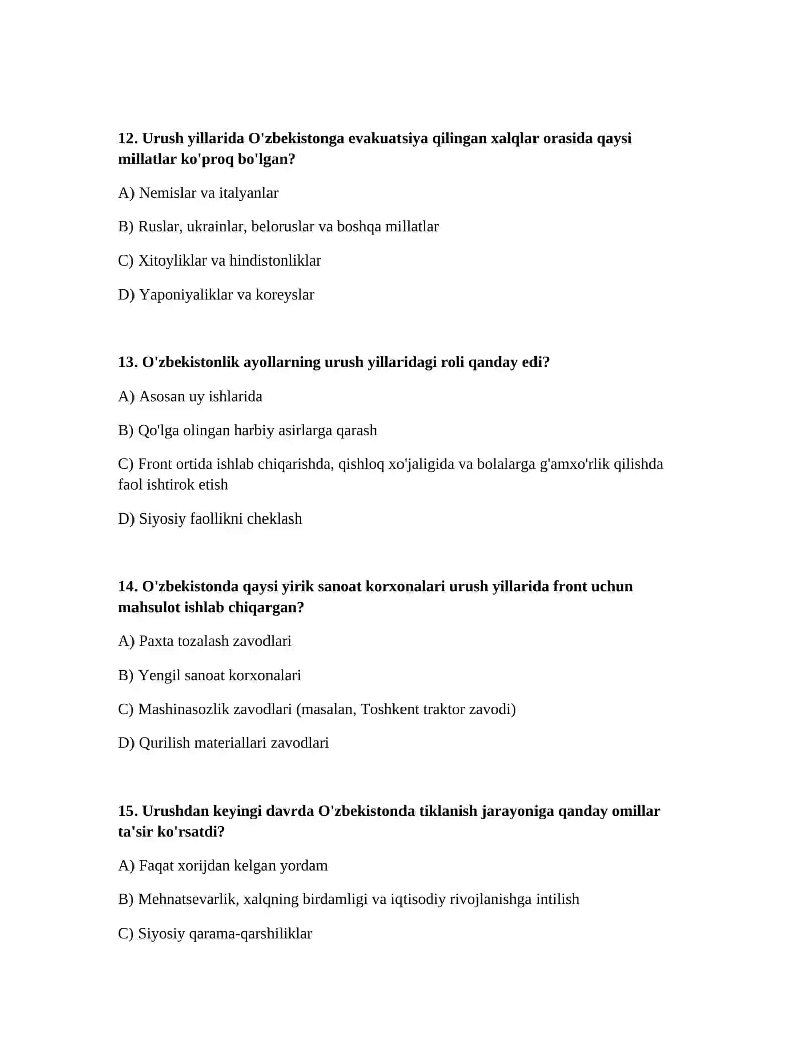 O'zbekiston fashizim ustidan g'alabaga qo'shgan munosib hissasi 4