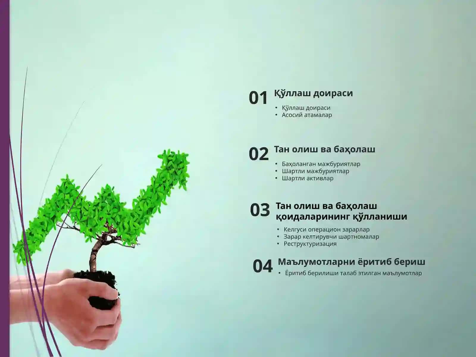 МОЛИЯВИЙ БЎЛМАГАН МАЖБУРИЯТЛАР ҲИСОБИНИ ТАВСИФЛОВЧИ СТАНДАРТЛАР 4