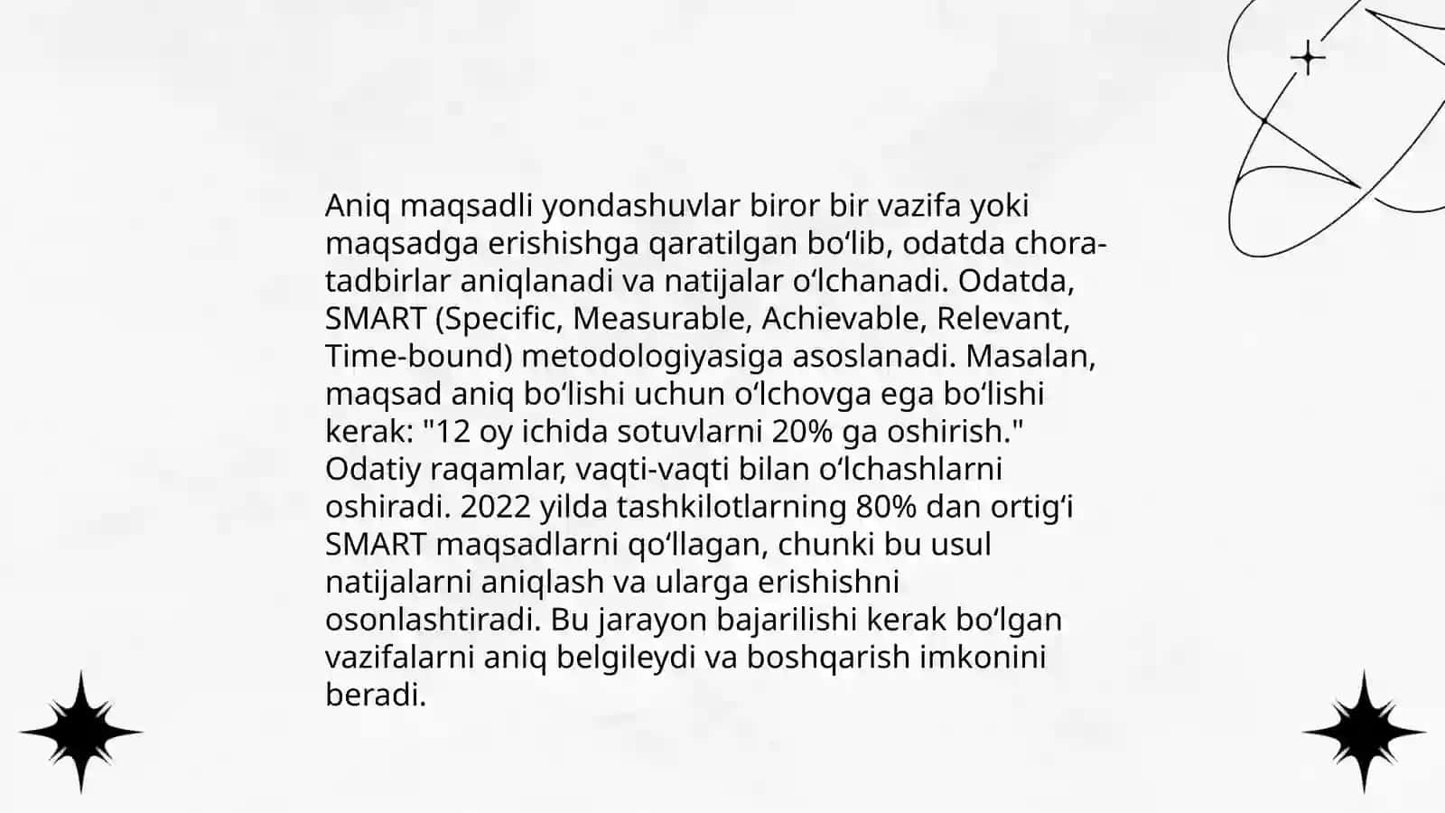 Qisqa va lo'nda uslub 4
