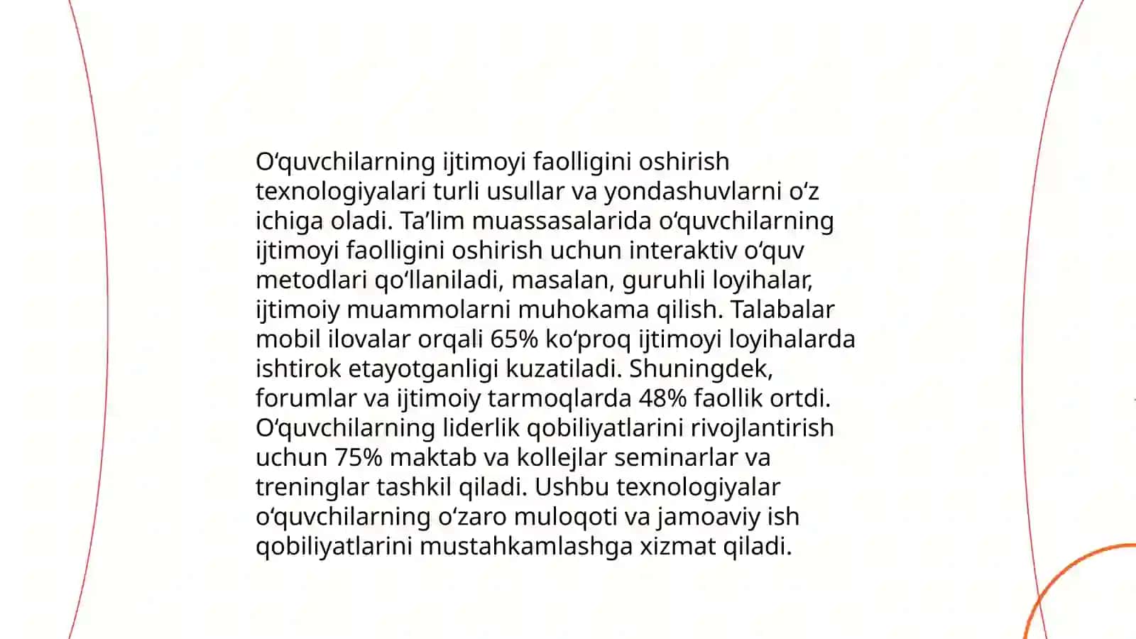 Ijtimoyi pedagogik - faoliyatda texnologiyalar 4