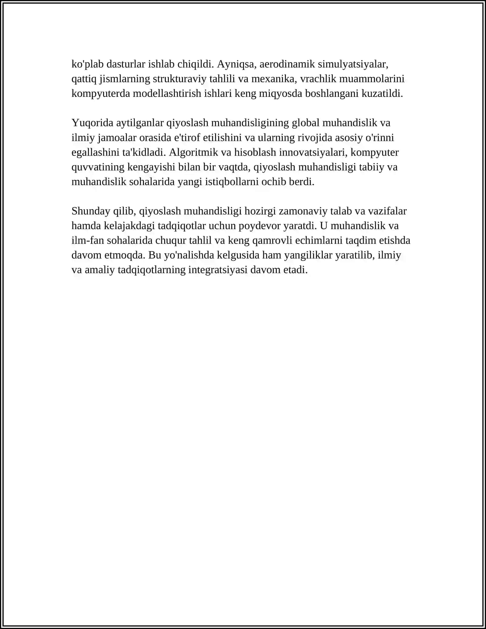 QIYOSLASH MUHANDISLIGINING RIVOJLANISH TARIXI VA AHAMIYATI 4