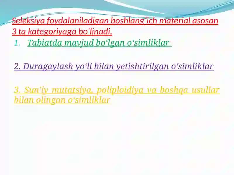 Manzarali о‘simliklar genofondini saqlash 4