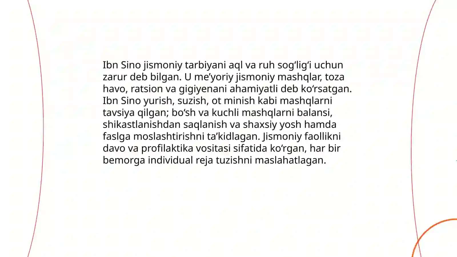 Sharq Mutafakkirlarining Jismoniy Tarbiya Haqidagi Qarashlari 4