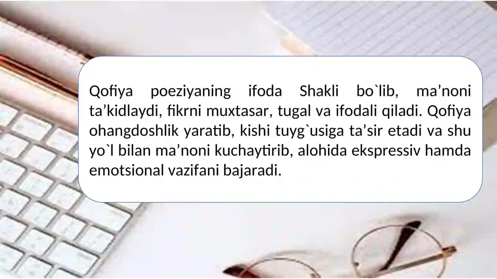 8-mavzu. She’riy nutq lirik turning shakli sifatida 4
