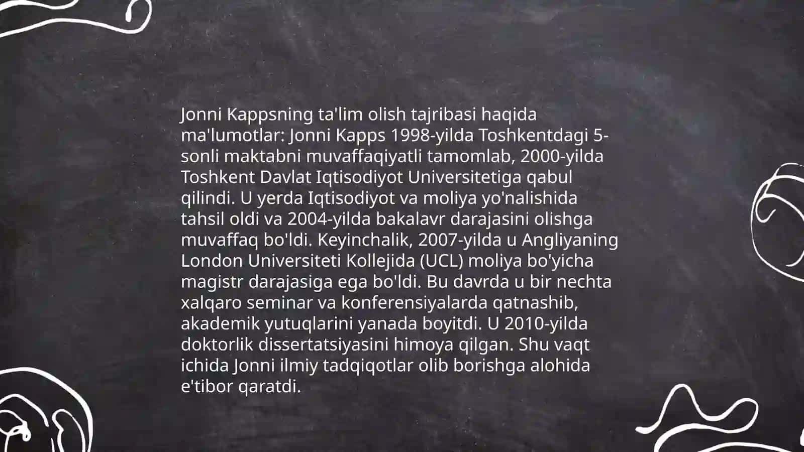 Jonni Kapps hayoti va prodyuserlik faoliyati 4