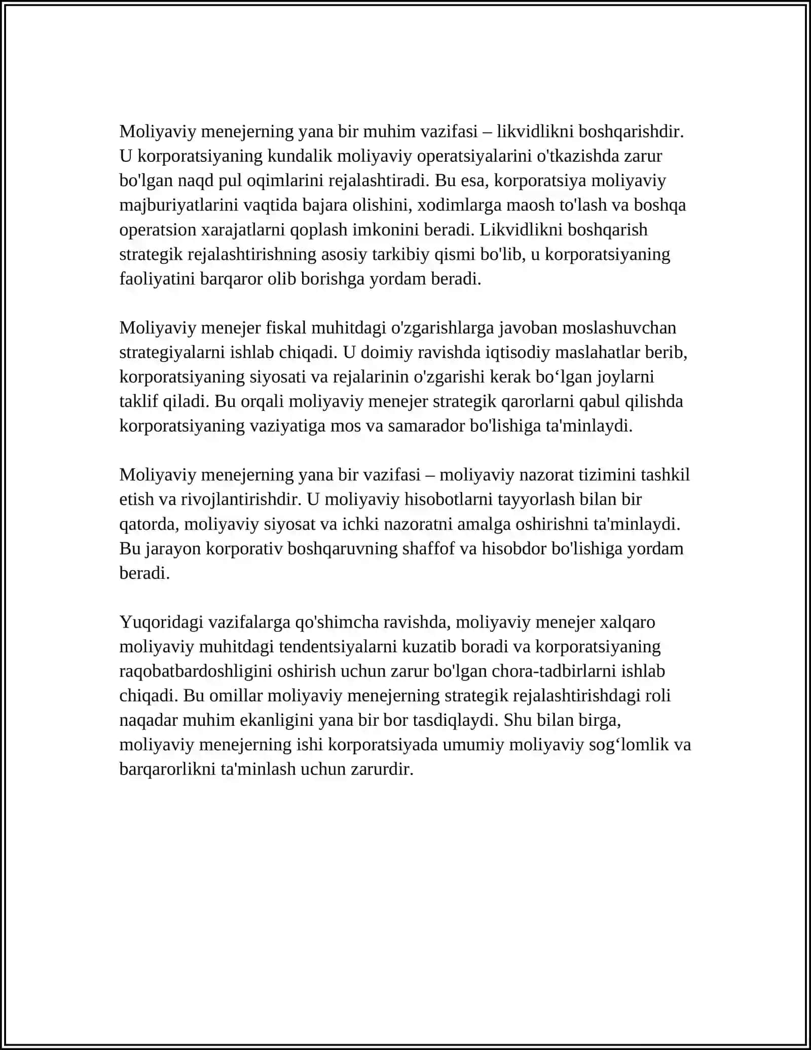 KORPORATIV TUZILMALARDA MOLIYAVIY MENEJERNING ROLI 4