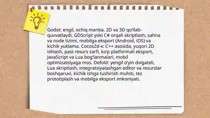 Mobil o‘yinlarda cross-platform dasturlash texnologiyalari 4