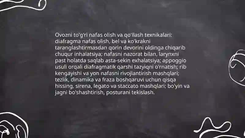 Vokal-xor ijrochiligi madaniyati shakllantirish texnologiya va uslublari 4
