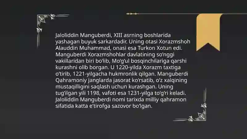 Jaloliddin Manguberdi 4