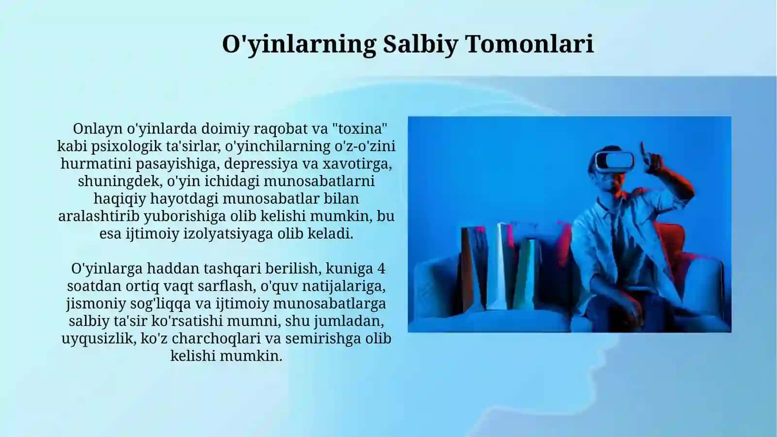 Virtual O'yinlarning Murakkab Tomonlari 4
