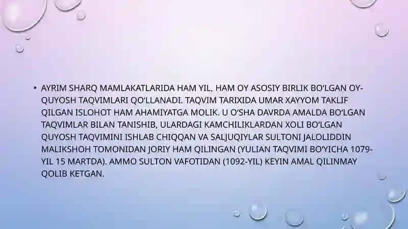TAQVIM(CALENDAR) 4