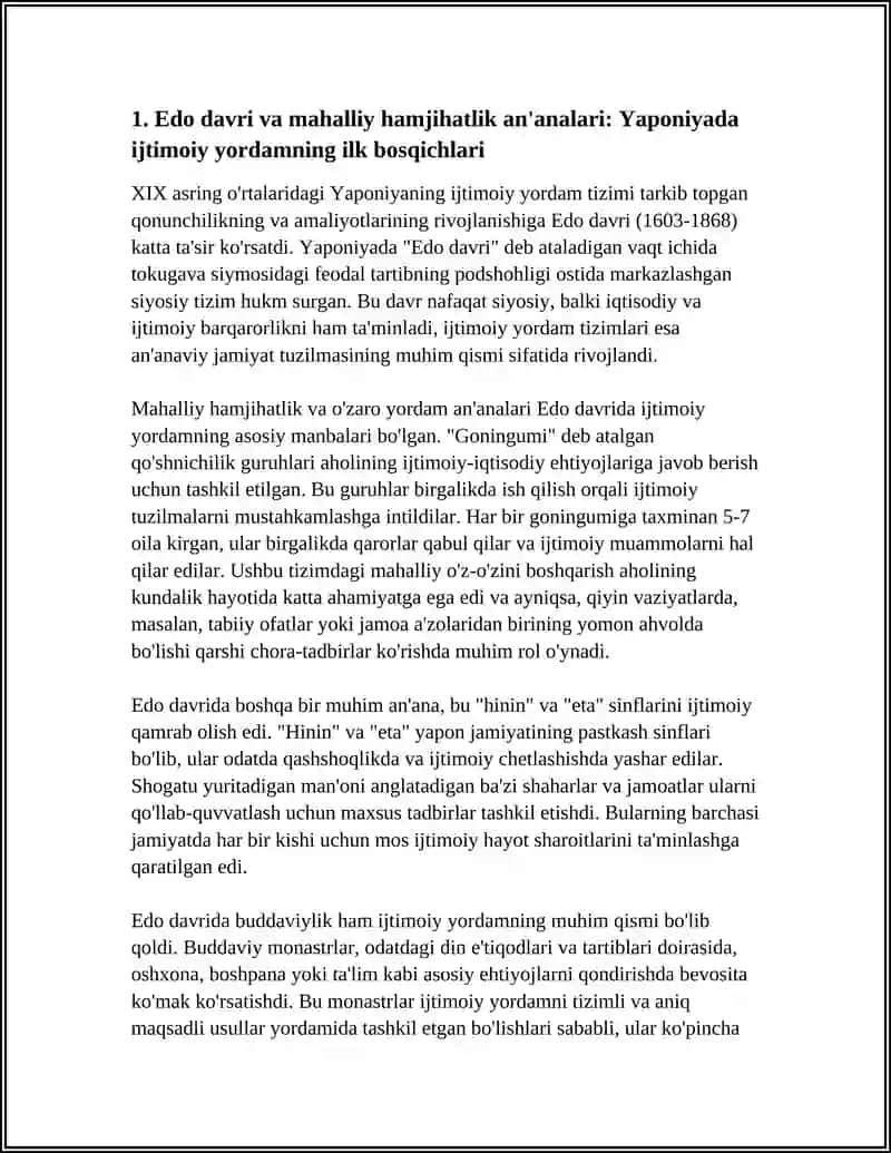 YAPONIYADA IJTIMOIY ISHNING TARIXIY RIVOJLANISH BOSQICHLARI 4