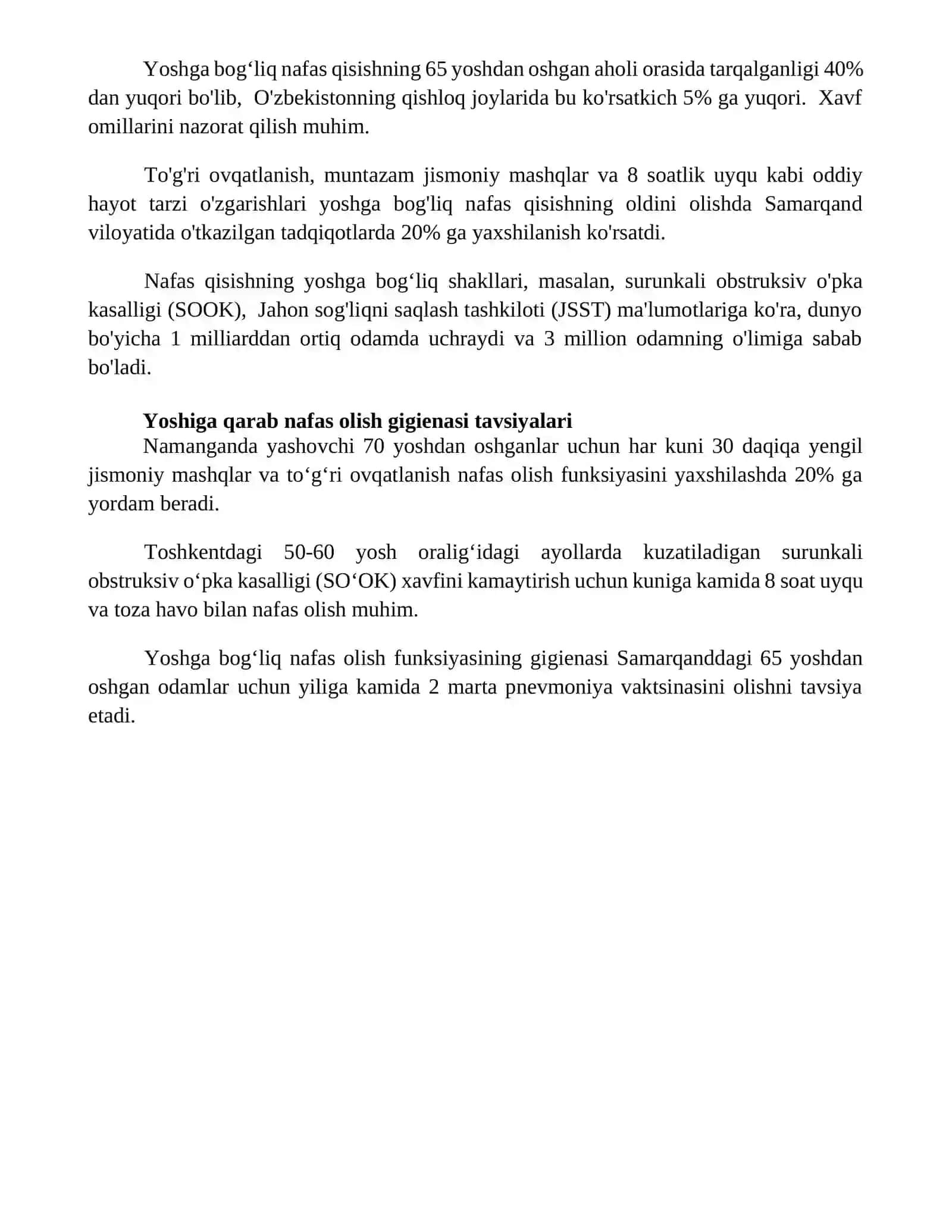 Nafas olish faoliyatining yosh xususiyati va gigienasi 4
