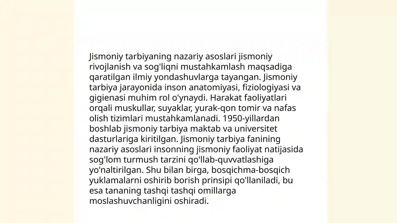 Jismoniy madaniyat nazariyasi va metodikasi fanning maqsadi vazifalari 4