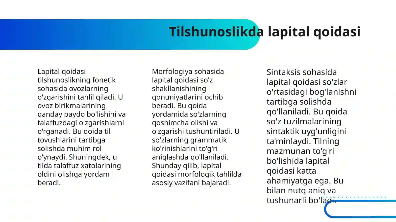 LAPITAL QOIDASI VA ANIQMASLIKLARNI OCHISHGA DOIR MISOLLAR 4