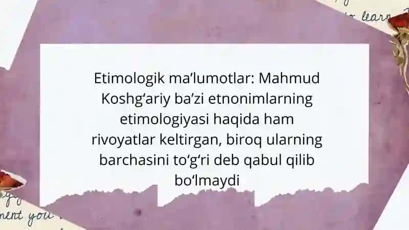 Devonu lugoti turkdagi etnonimlar 4
