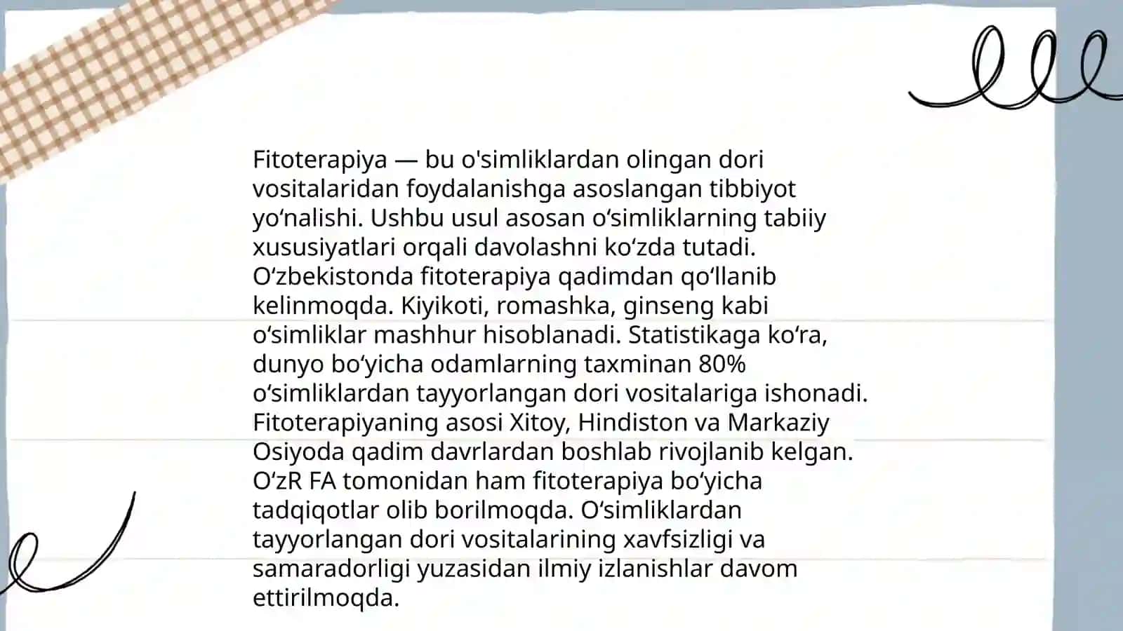 Muqobil dori vositalarining kelib chiqishi 4