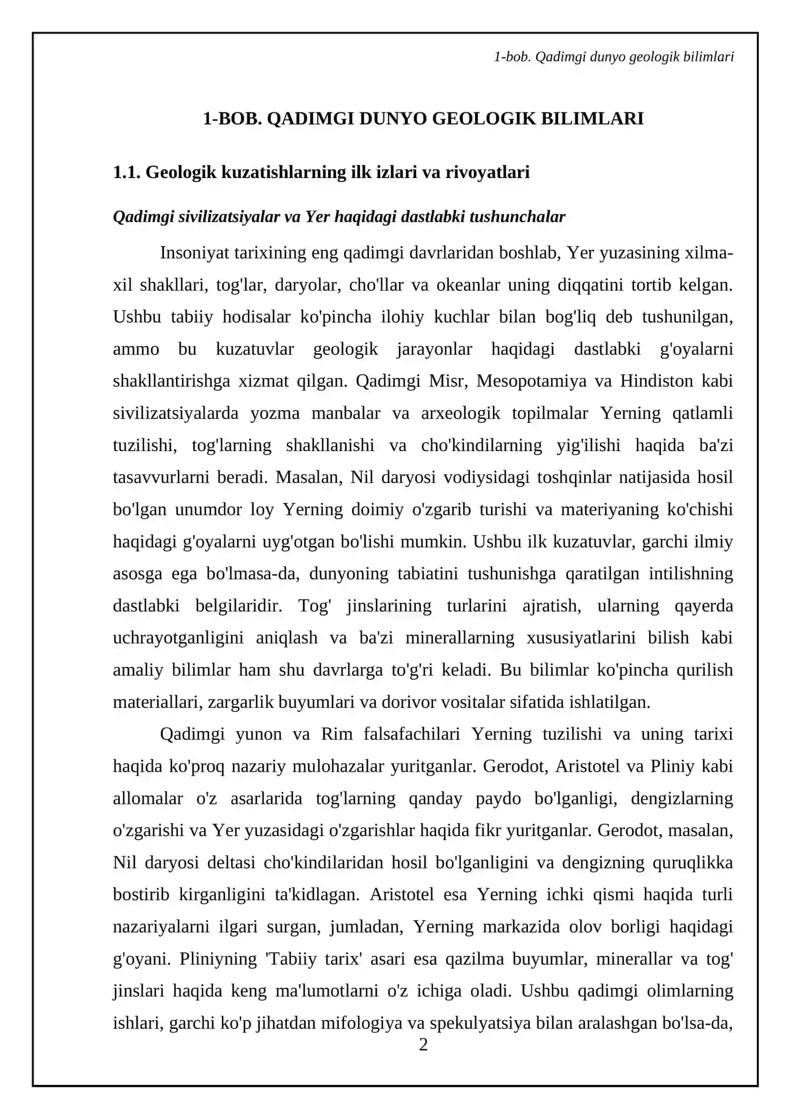 Geologiya fanining rivojlanish tarixi 4
