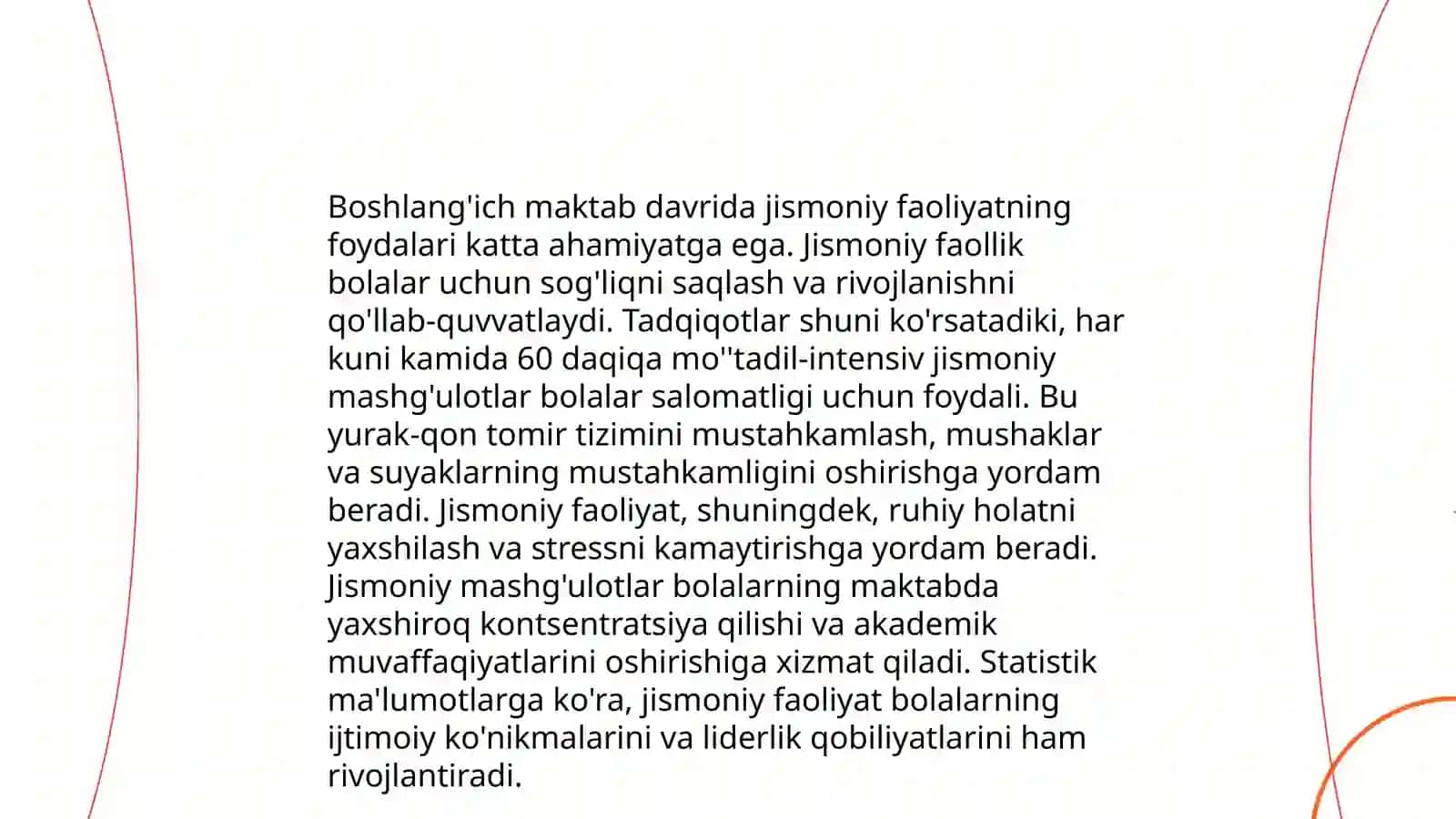 Boshlangʻich taʼlimda jismoniy tarbiya mashgʻulotlarining ahamiyati 4