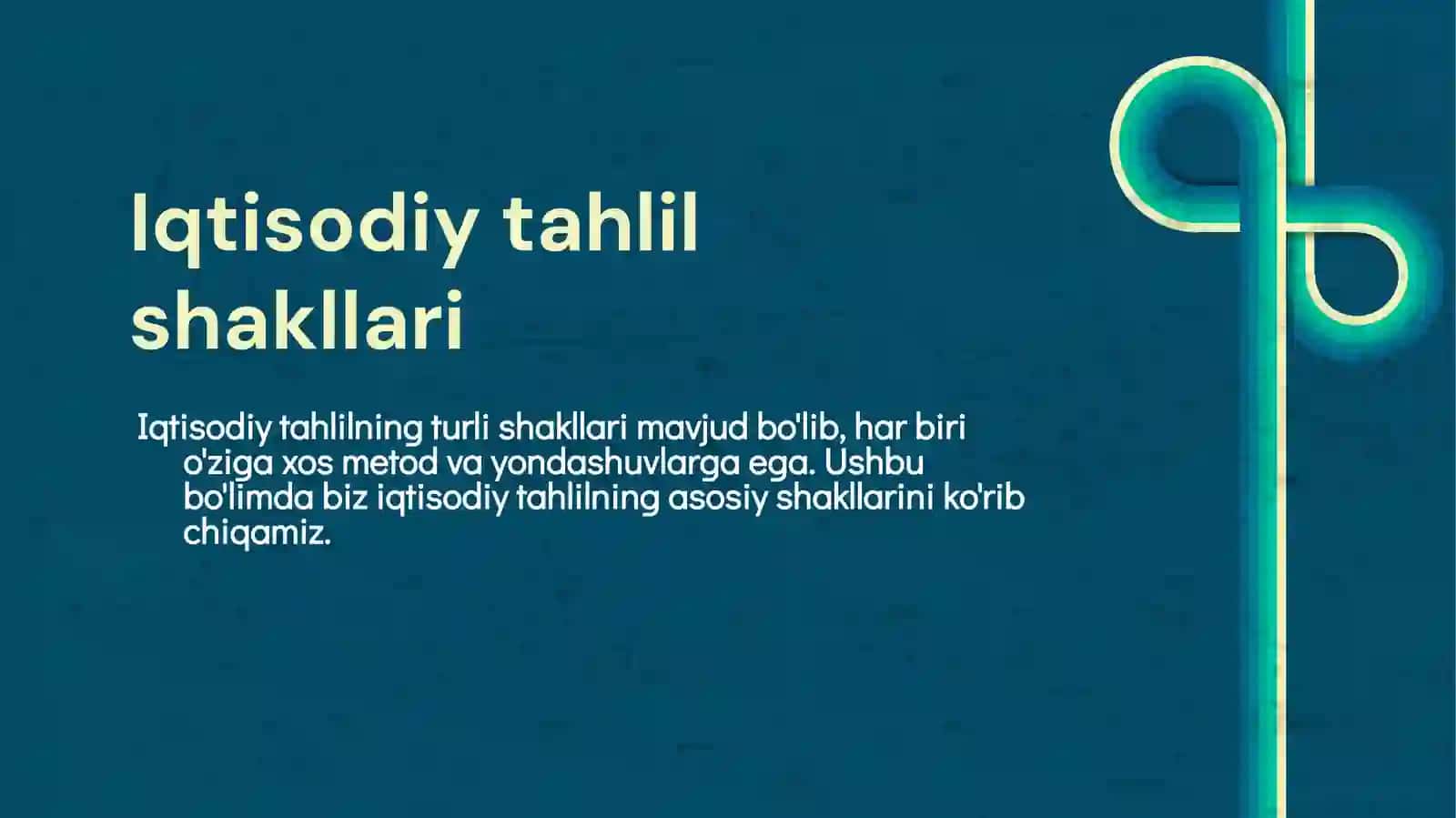 Iqtisodiy Tahlilni Tashkil Etish Shakllari 4