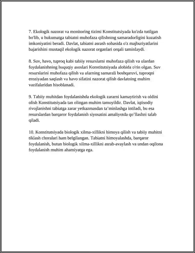KONSTITUTSIGANING TABIATNI ASRASHGA DOIR QONUNLARNI ORGANISH VA TAHLIL QILISH 4