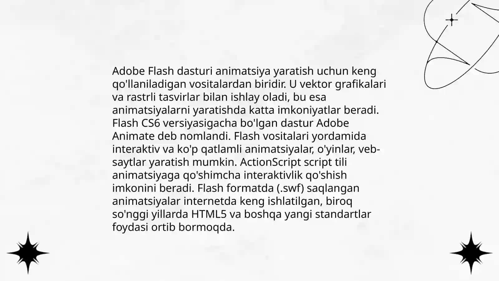 Flash dasturining asoslari 4
