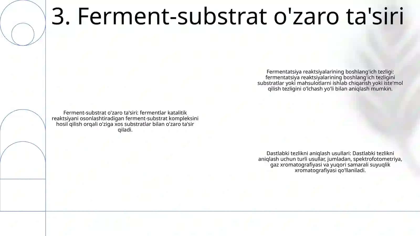 Fermentli Reaksiyalarning Boshlang'Ich Tezligi Va Uni Aniqlash Usullari 4