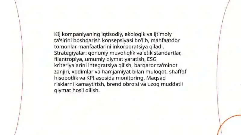 Korporativ boshqaruv va ijtimoiy javobgarlik 4