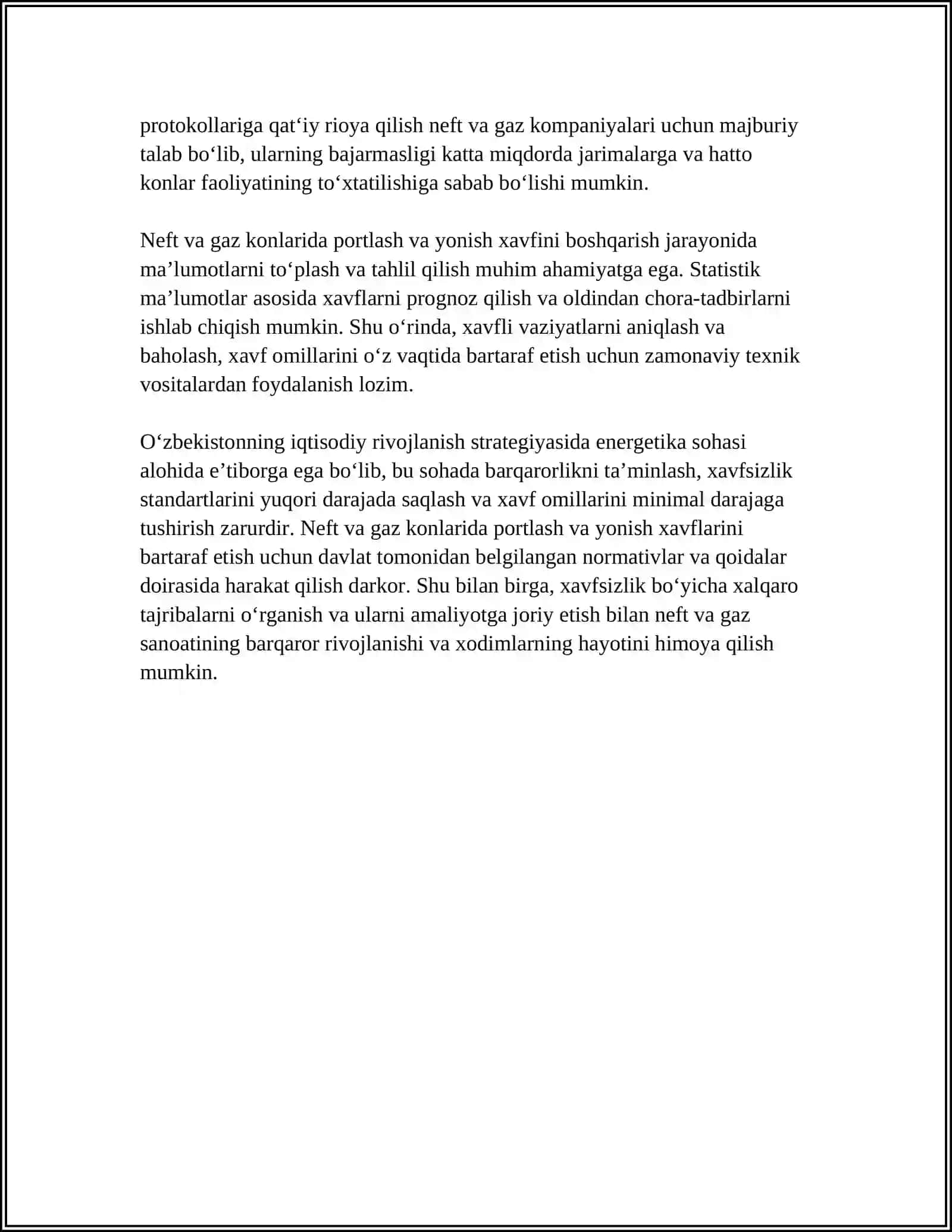 O'ZBEKISTONDA SODIR BOʻLISHI MUMKIN BOʻLGAN TEXNOGEN XAVFLAR 4