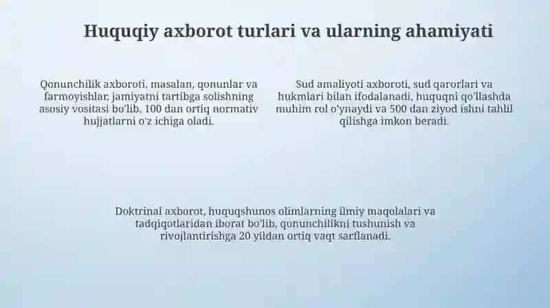 Huquqiy tartibga solish mexanizmidagi axborot jarayonlari 4
