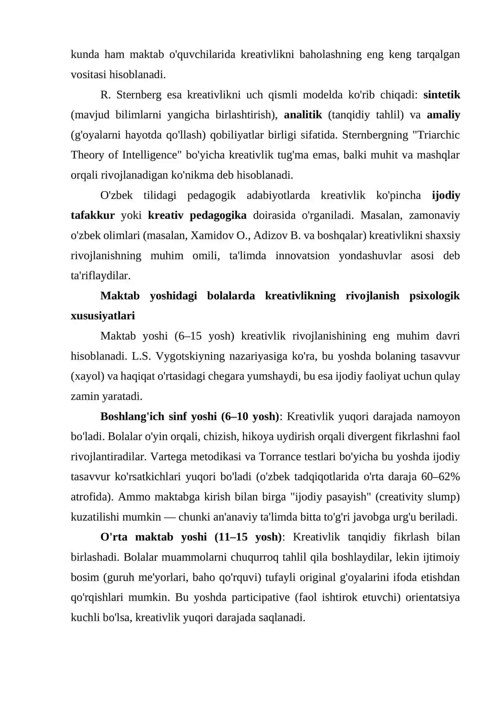 Maktab o'quvchilarining kreativligini masalalar yechish orqali shakillantirish 4