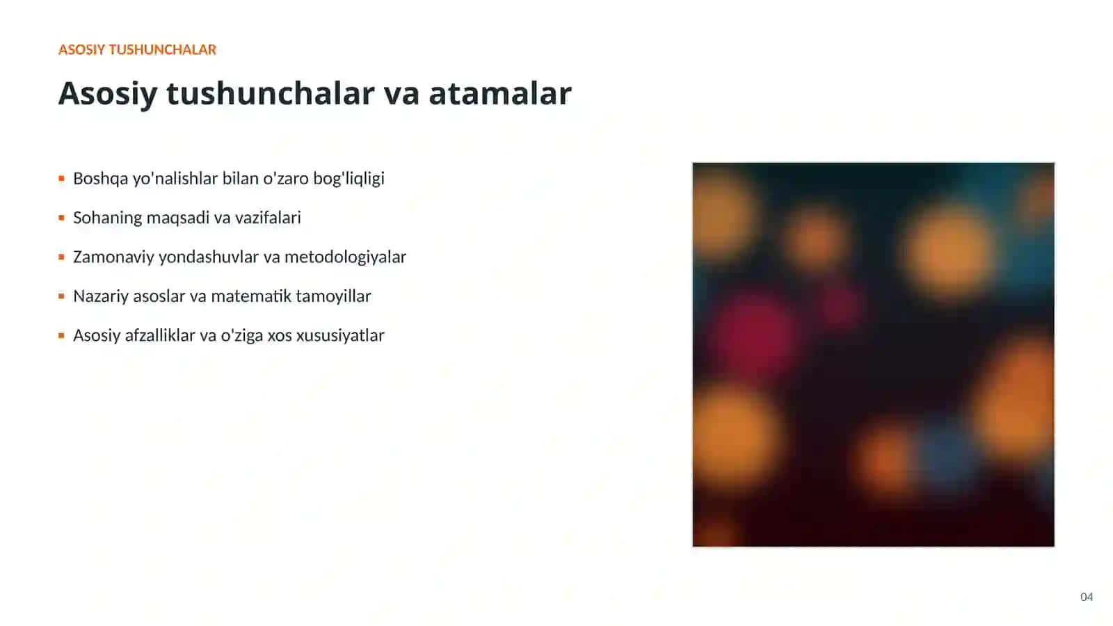 SUN'IY INTELLEKT • AI VA BULUTLI TEXNOLOGIYALAR 4