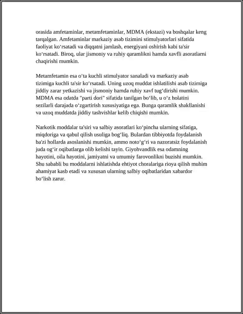 TABIIY VA SINTETIK NARKOTIK VOSITALAR 4