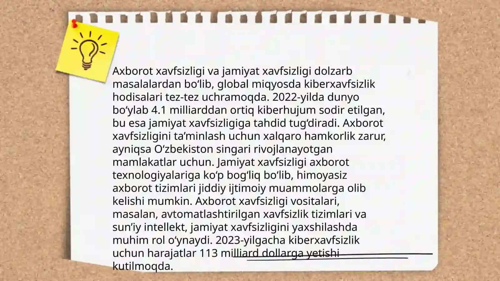 Axborotning jamiyat rivojidagi oʻrni va ahamiyati 4