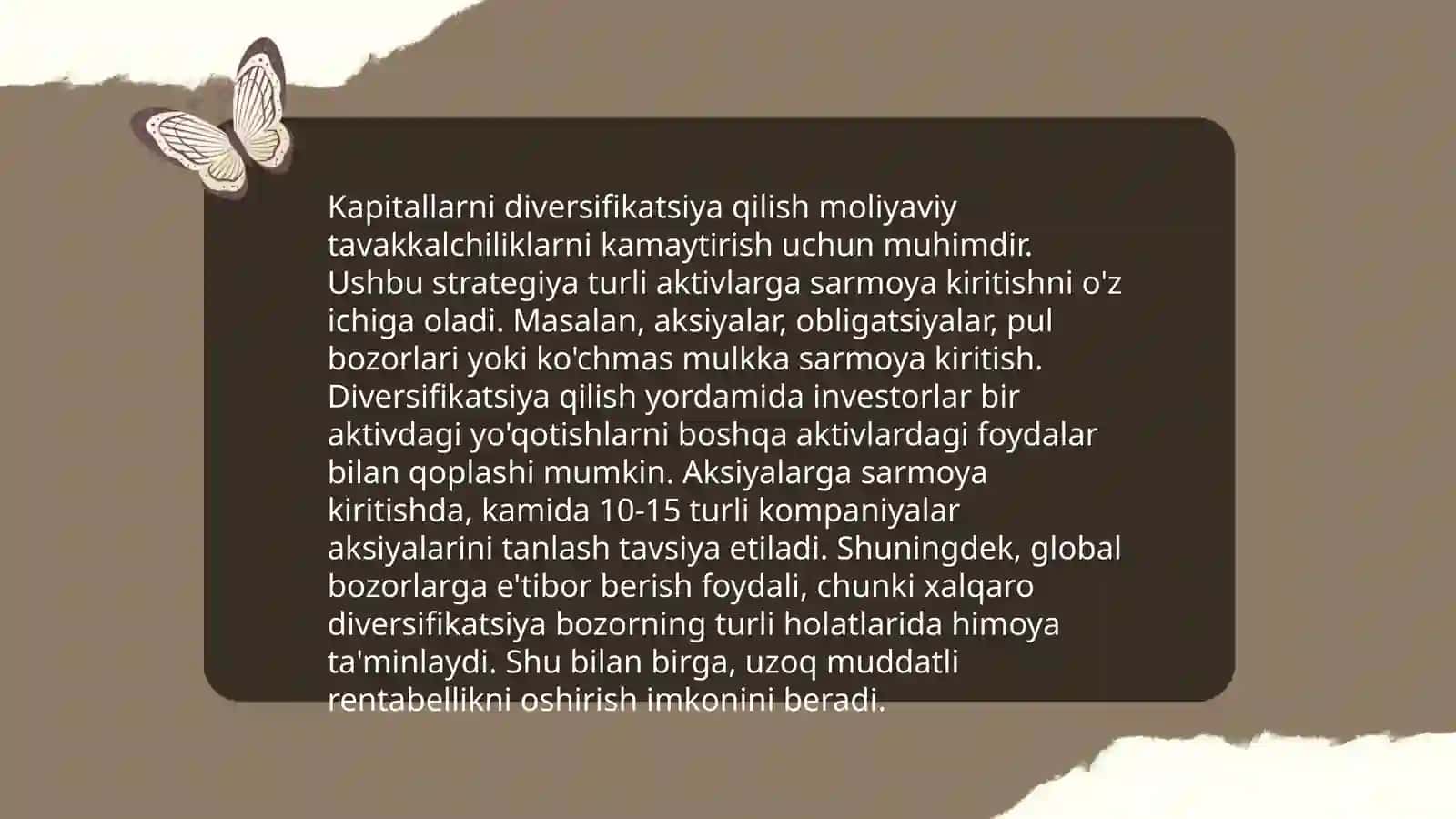 Risklarni minimallashtirishning moliyaviy usullari 4