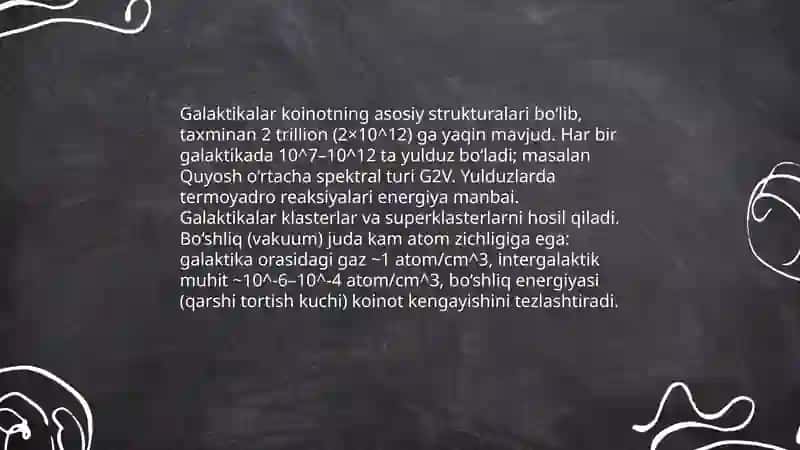 Olam, Galaktika, Quyosh sistemasi 4