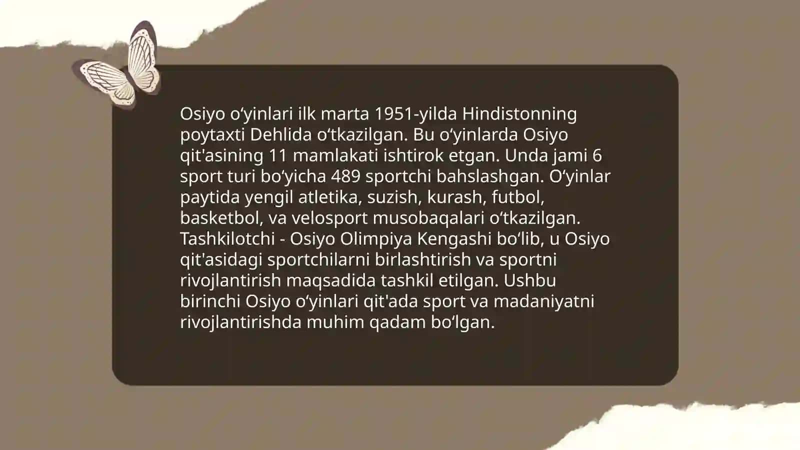 Osiyo oʻyinlari tarixi 4